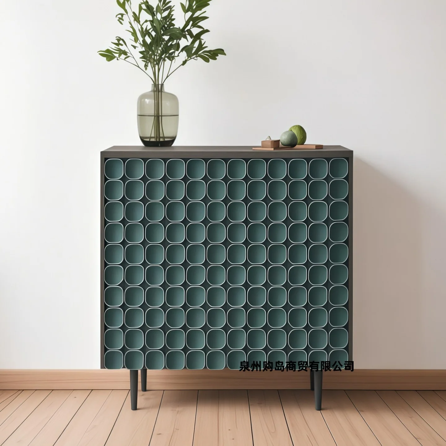 M Medieval paint dining side cabinet entrance entrance modern simple storage living room storage cabinet