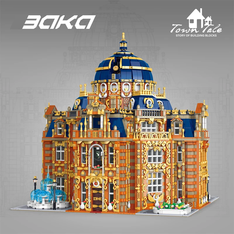 IN STOCK MOC Creativity Luxury Planetarium Building Blocks Model Bricks Assembling Construction Set for Boys Christmas Gift Set