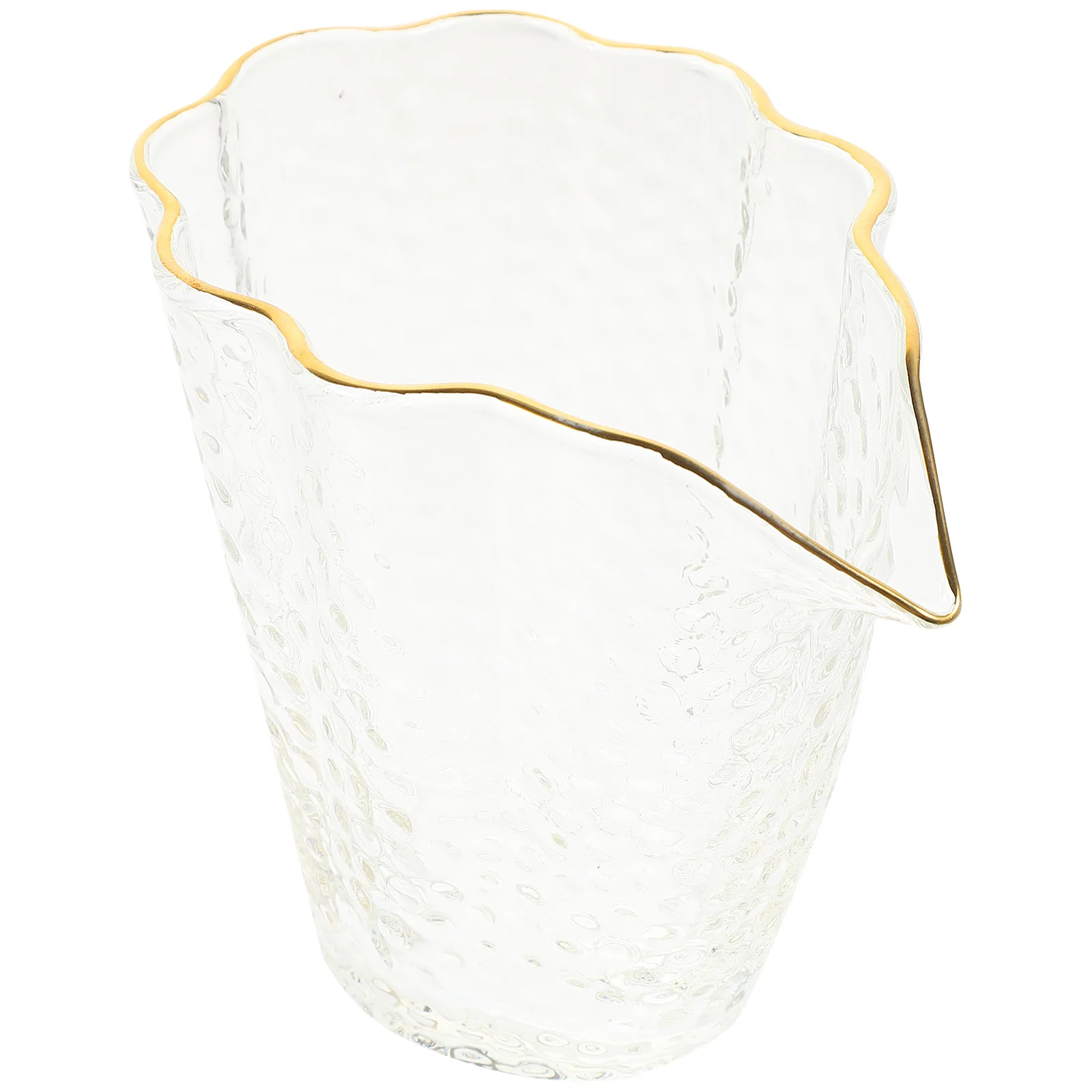 

Glass Tea Separator Cup Exquisite Multi-Function Tea Dispenser Suitable for Home Office Glass Teaware Clear Milk Cup