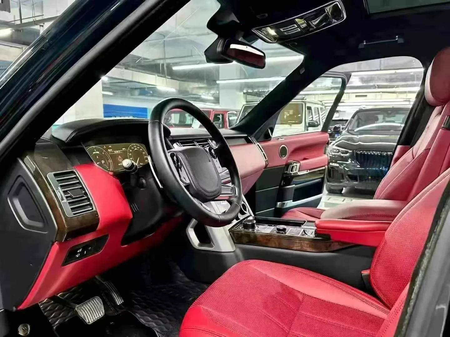 Auto Interior Kit Upper vogue 2014 Display Head Unit Screen for Bodykit Real Leather LED 100% Fitment