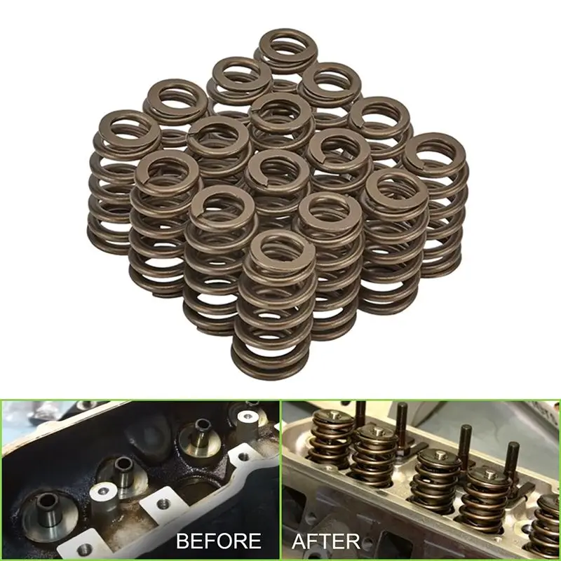 LS Valve Springs Pac1218-16 For GM LS1 LS2 LS3 LS6 4.8 5.3 6.0 6.2L - .600Inch LIFT-A54R