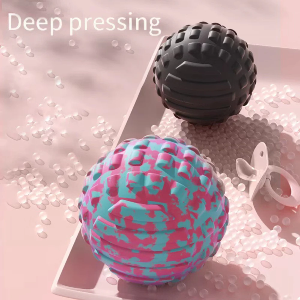 Massage Ball Yoga Massage Roller Relieving Muscle Tension Pressure Massaging Balls Fit for Trigger Point Treat Exercise Yoga