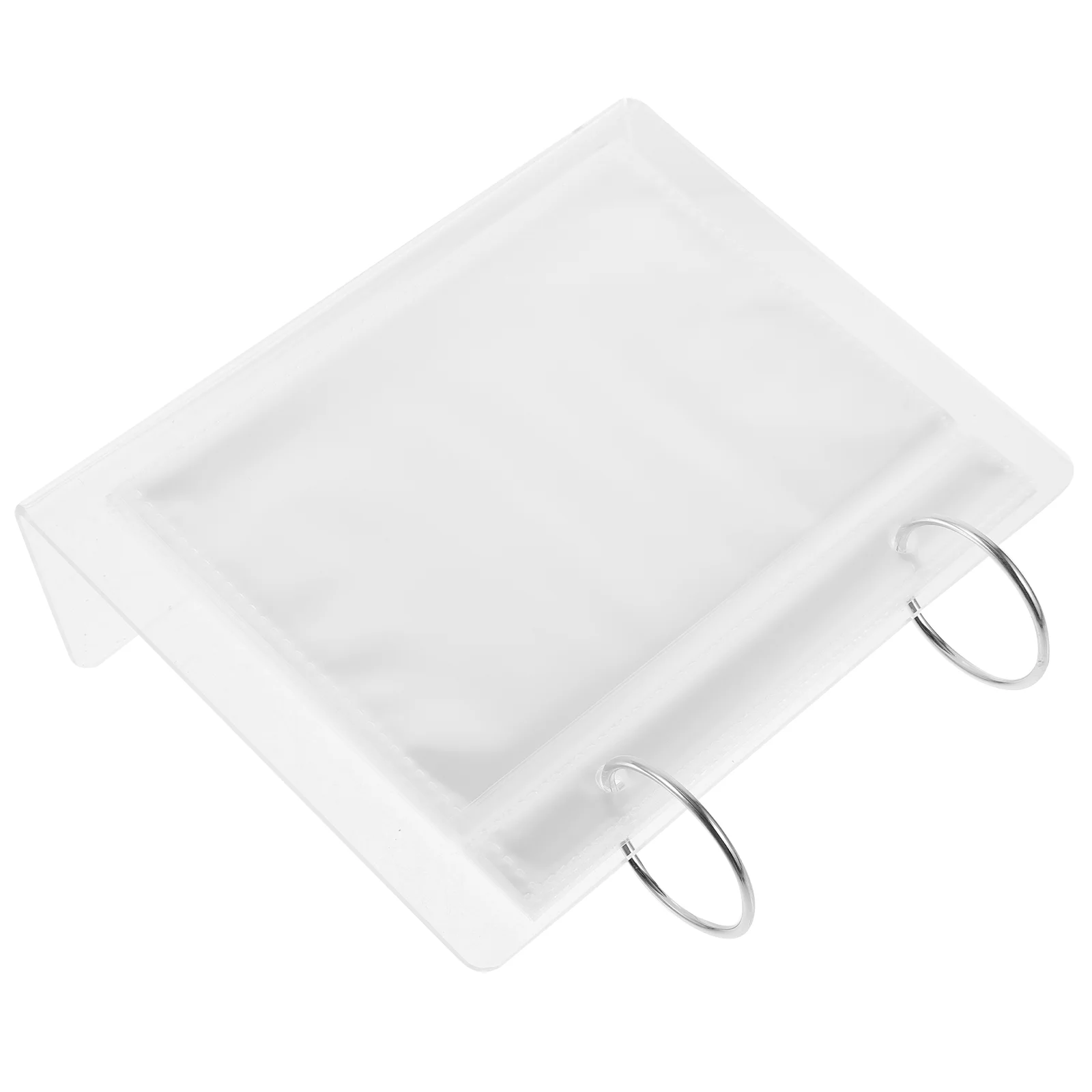 Photo Storage Book Stand Frame Picture Aldult Acrylic Table Landscape Holder Small Travel Framed