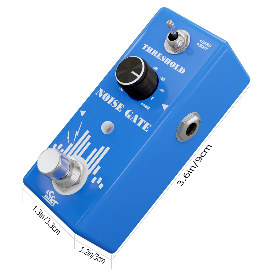 ISET Electric Guitar Effect Pedal Guitar Multi-effects Processor Tuner Pedal True Bypass Guitar Accessories Premium Music Store
