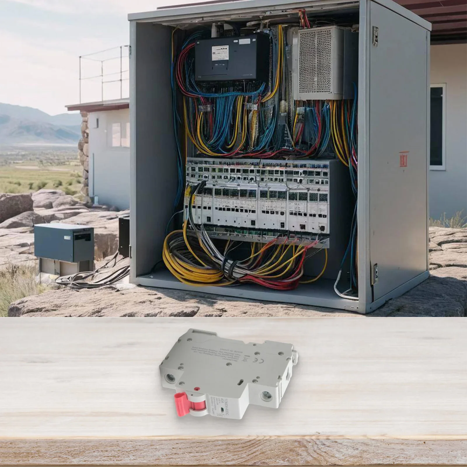 

Автоматический выключатель, совместимый с солнечной энергией, 1P, 40A, защита от сбоев электрооборудования в отдаленных установках