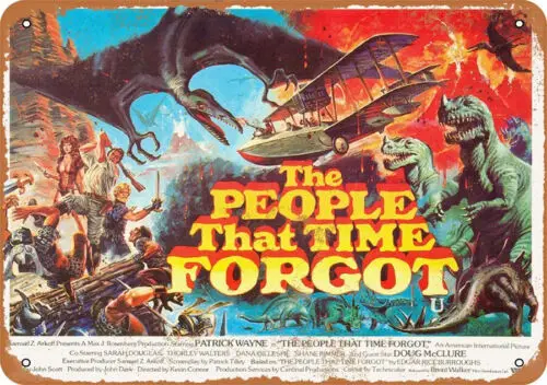 METAL SIGN People That Time Forgot 1977 10