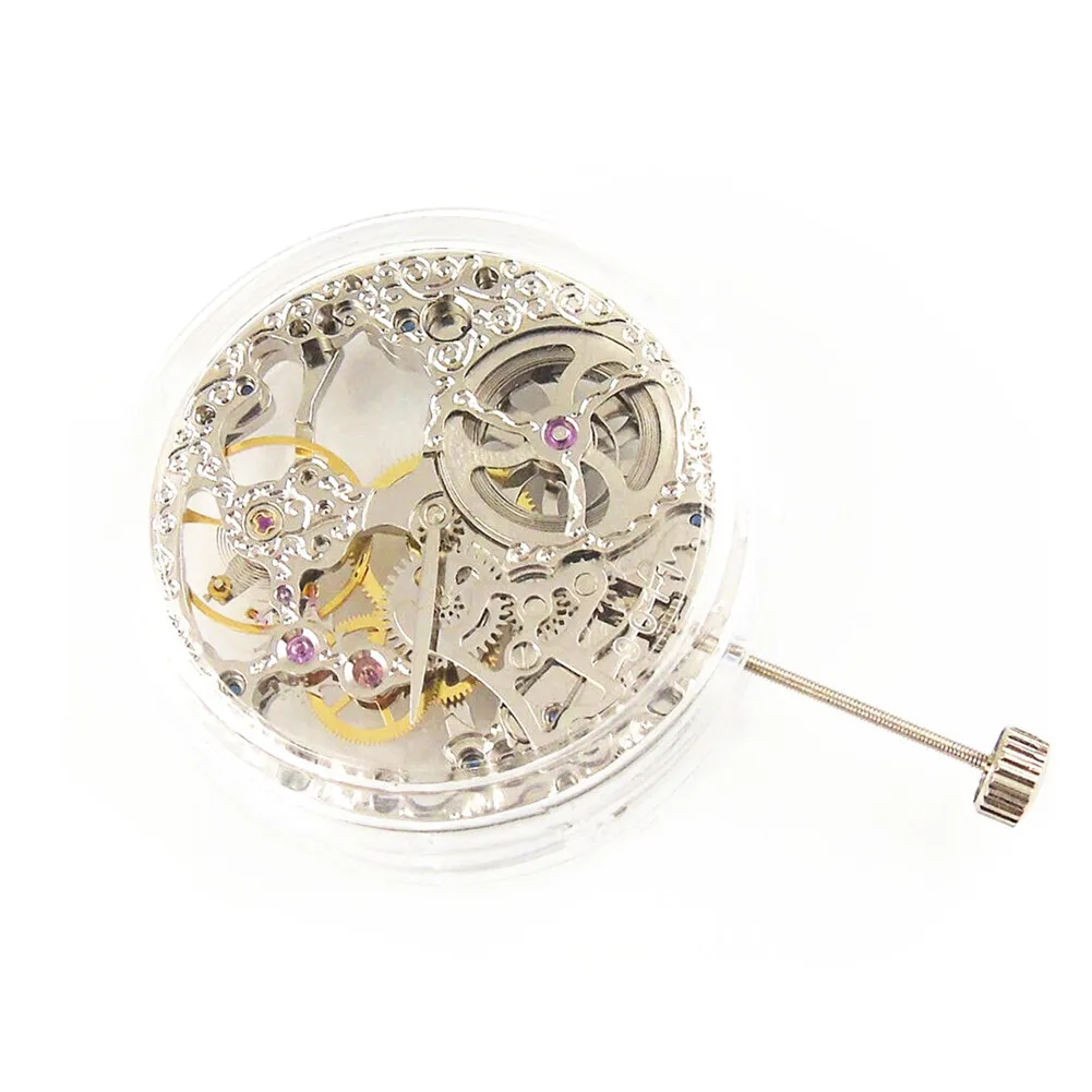 Mechanical Watch Movement 17 Jewels 21600 bph Watch Hand Winding Movement For ETA 6498 Movement Watch Repair Accessory Movement