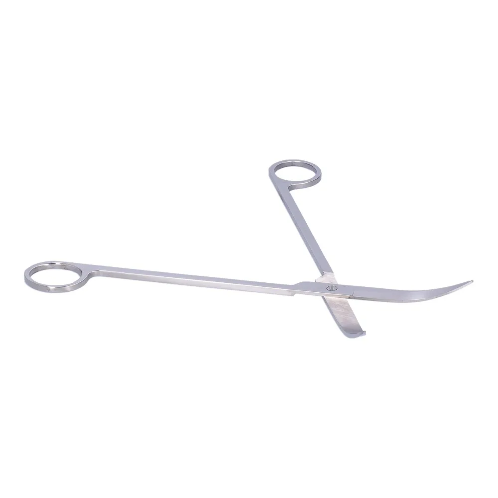 4pcs 4 in 1 Kit Aquarium Aquascape Tools Kit Stainless Steel Anti Rust Aquatic Plant Tools Curved Scissors Feeding Tweezers