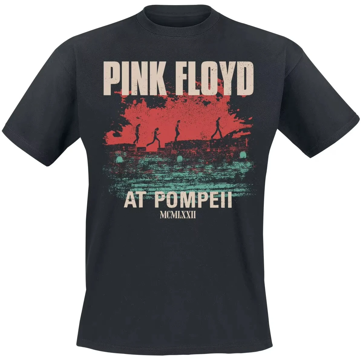 Klassisches Logo Pink Floyd Band Casual T-Shirt Baumwolle Grafik-T-Shirt Herren Damen Sommer Streetwear