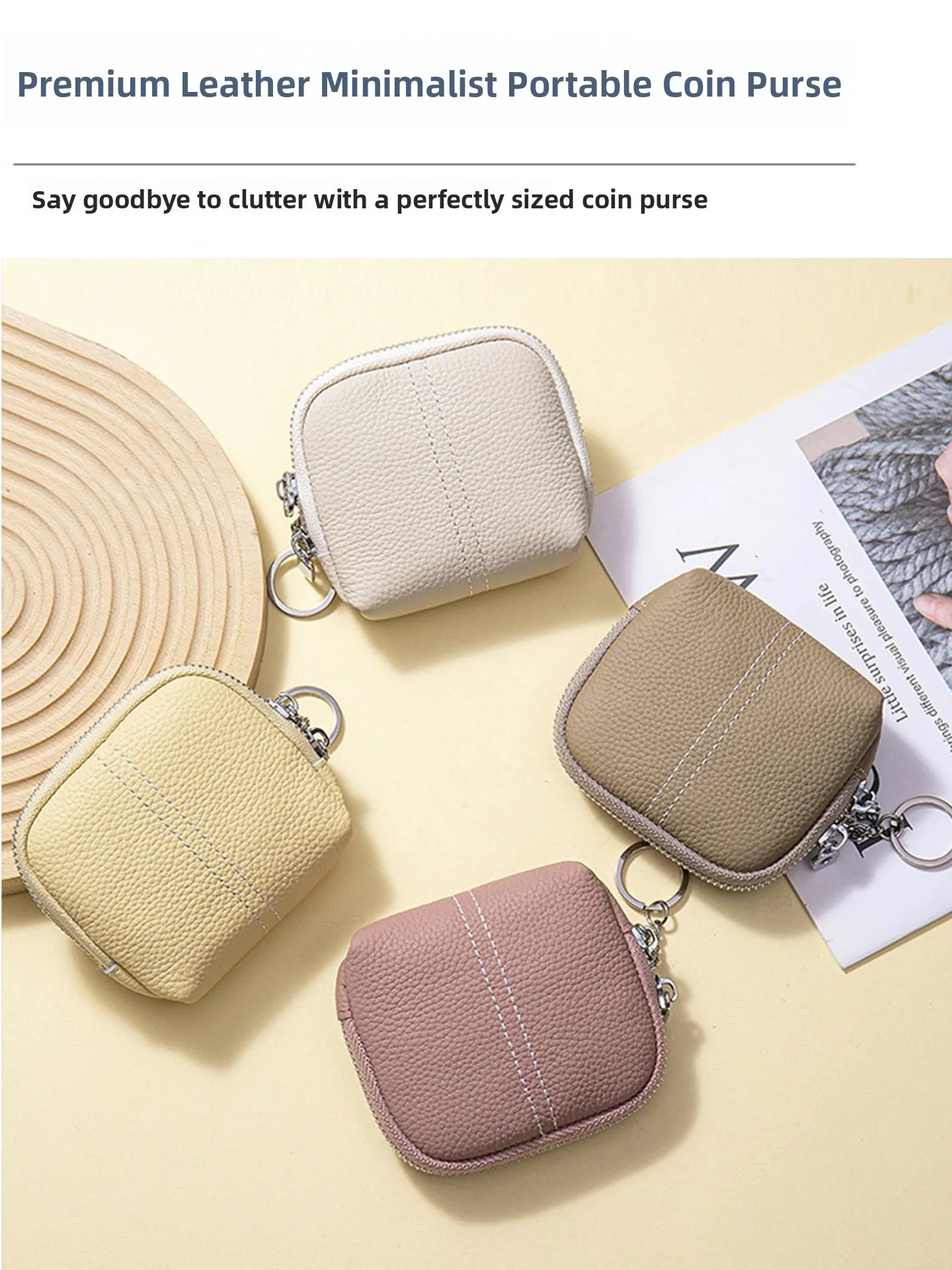 leather-coin-purse-short-lightweight-keychain-card-holder-coin-storage-bag-ladies-fashion-small-wallet-square-shape
