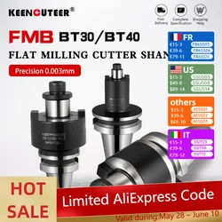 Portautensili CNC BT30/40 centro di lavoro barra di collegamento fresa per superfici portautensili per fresatura a disco alta precisione FMB22/27