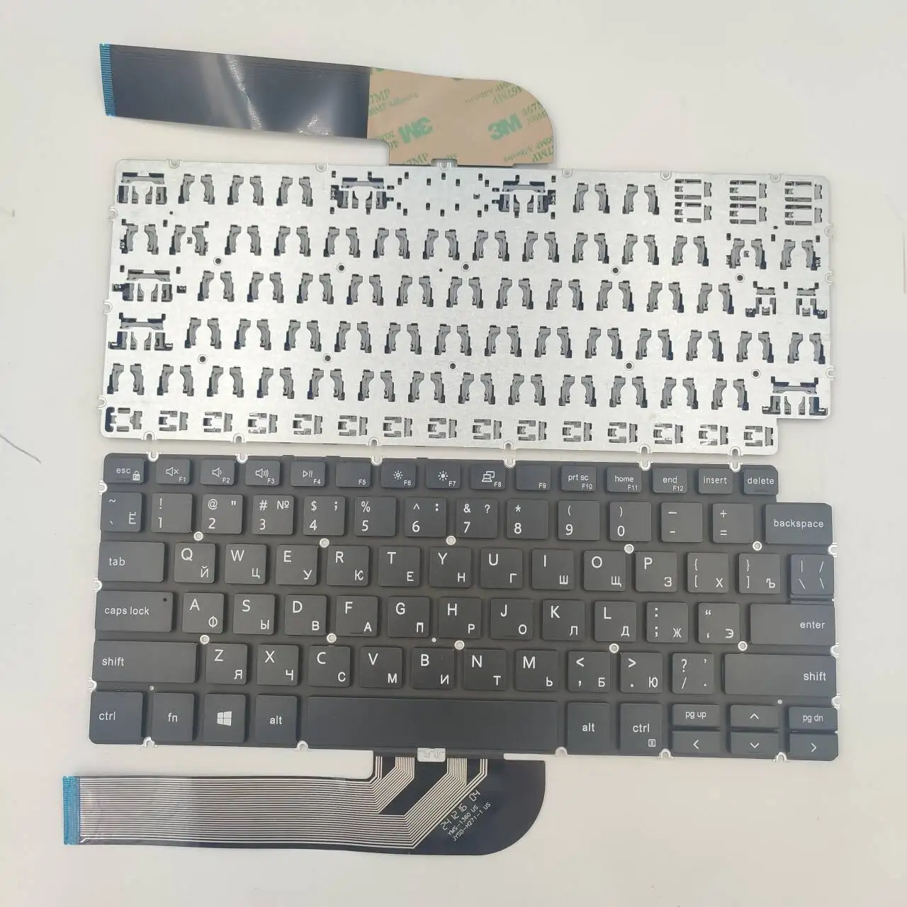 

US SP RU layout for Dell Inspiron 13 7306 7390 7391 2-in-1 P121G P125G P126G Laptop keyboard