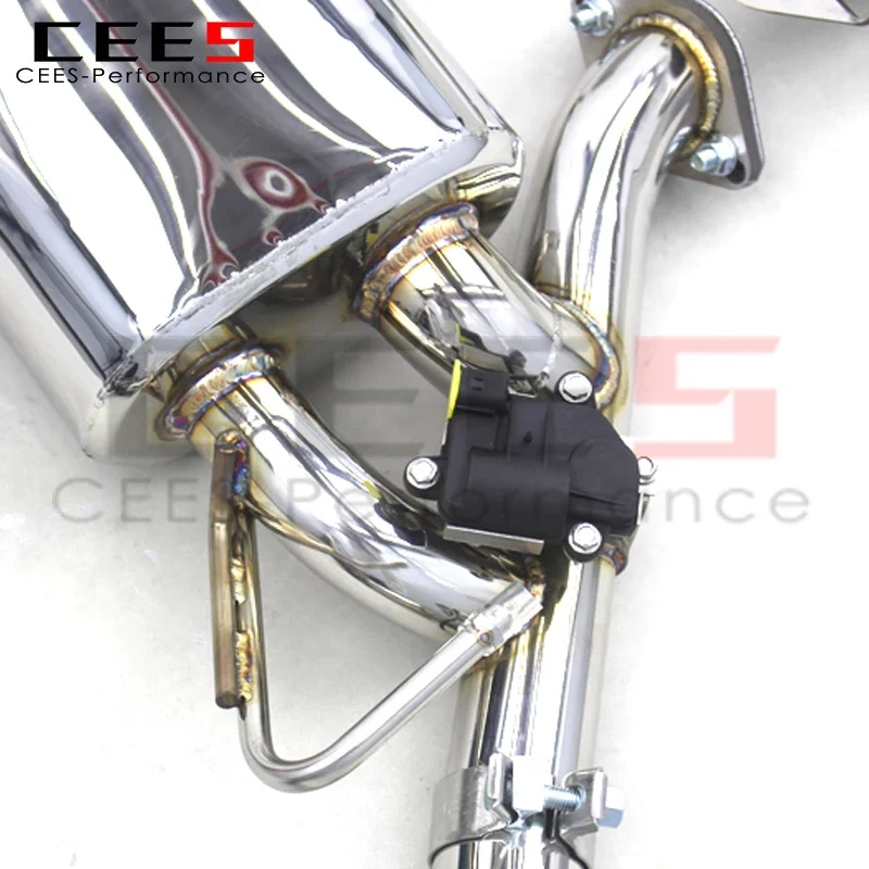 Custom Catback Exhaust System with Exhaust Valve Control for Infiniti FX35 3.7 (2010 - 2013)