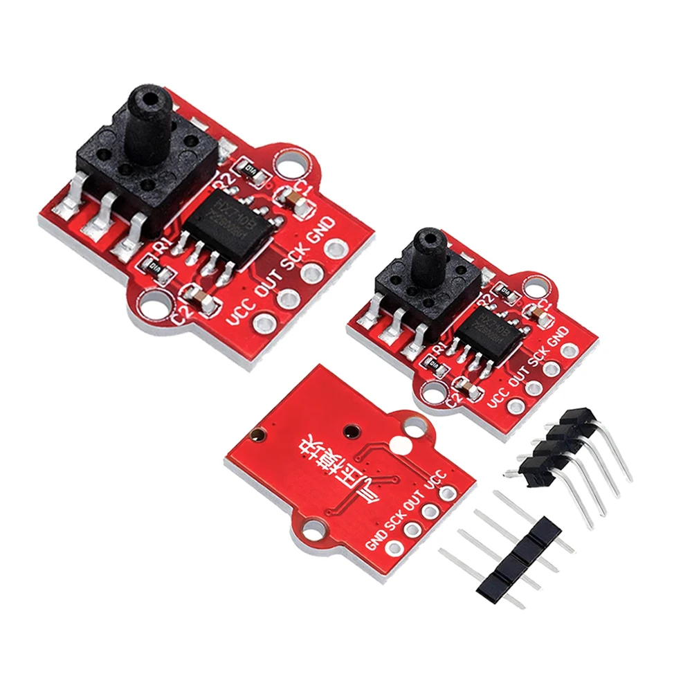 3PCS HX710B Drucksensor Modul 40KPA Wasserstand Sensor Board Hohe Präzision 24-bit ADC für Wasser Luftstrom tiefemessung