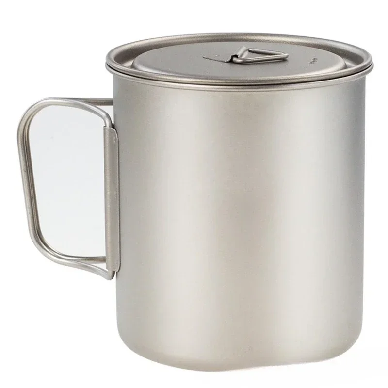 Cross-border exclusive pure titanium outdoor hanging pot water cup can boil and make tea healthy water cup titanium a