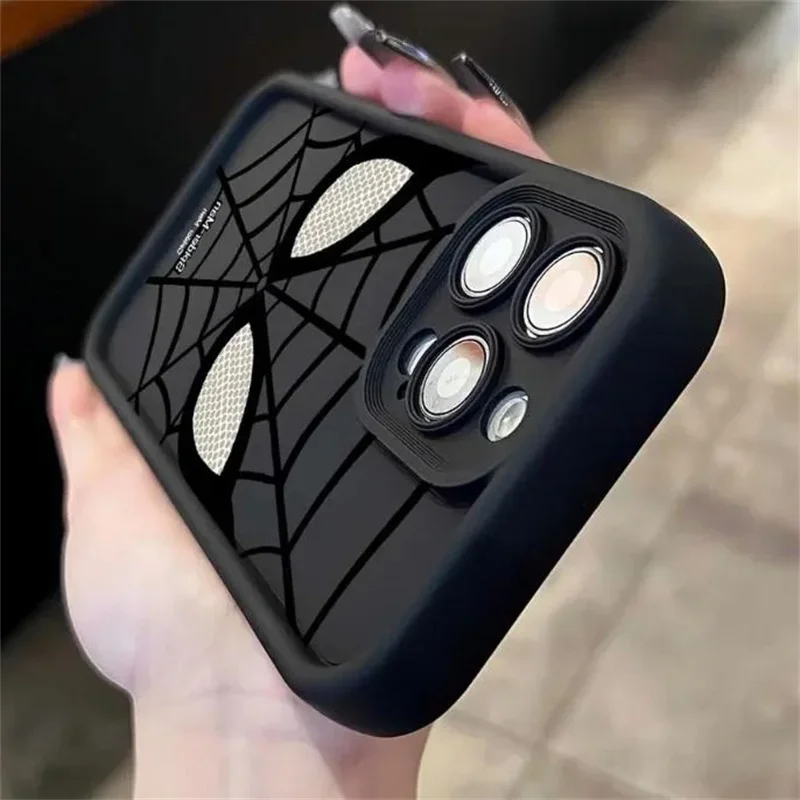 Custodia protettiva per fotocamera Spiderman di lusso per Xiaomi Redmi Note 12 11 Pro Plus 5G Turbo 11S 10S 10 9 12C 10A 10C 9A 9C 9T A1 A2