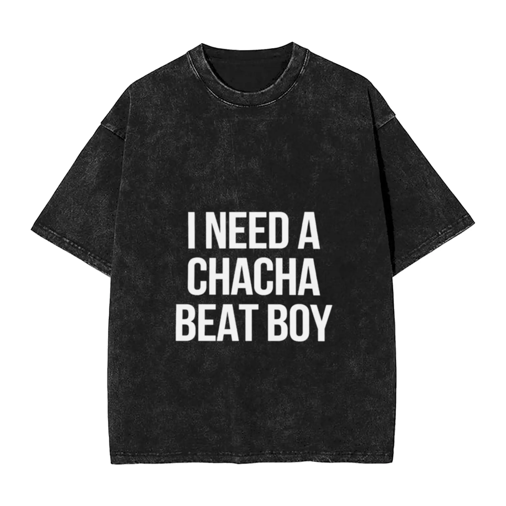Jay Park - I NEED A CHACHA BEAT BOY Classic Stylish A Washed T Shirt Men's Women's Oversized Cotton Tees Tops