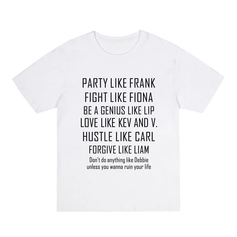 نفس نمط تي شيرت Old Frank's "Party Like Frank" فضفاض من القطن الخالص بأكمام قصيرة. مسلسل تلفزيوني أمريكي "الرجل الاهل". #2