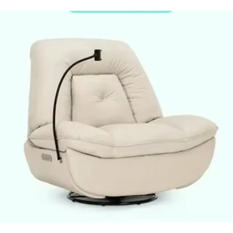 Sofá eléctrico inteligente, cabina de sofá multifuncional con espacio individual de primera clase, mecedora reclinable para sala de estar