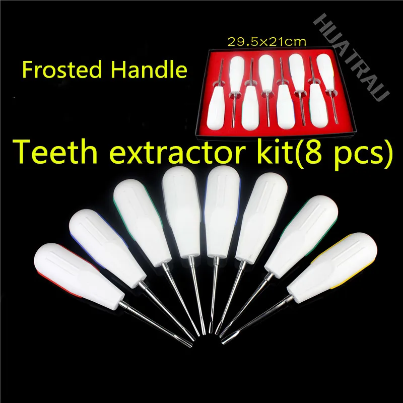 Minimally invasive tooth extraction oral elevator knife with white handle medical teeth Dental materials orthodontic instrument