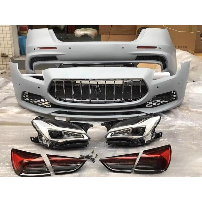 

Старая модель для улучшения нового комплекта окружности, включая фары, задние фонари, автомобильные бамперы для Quattroporte