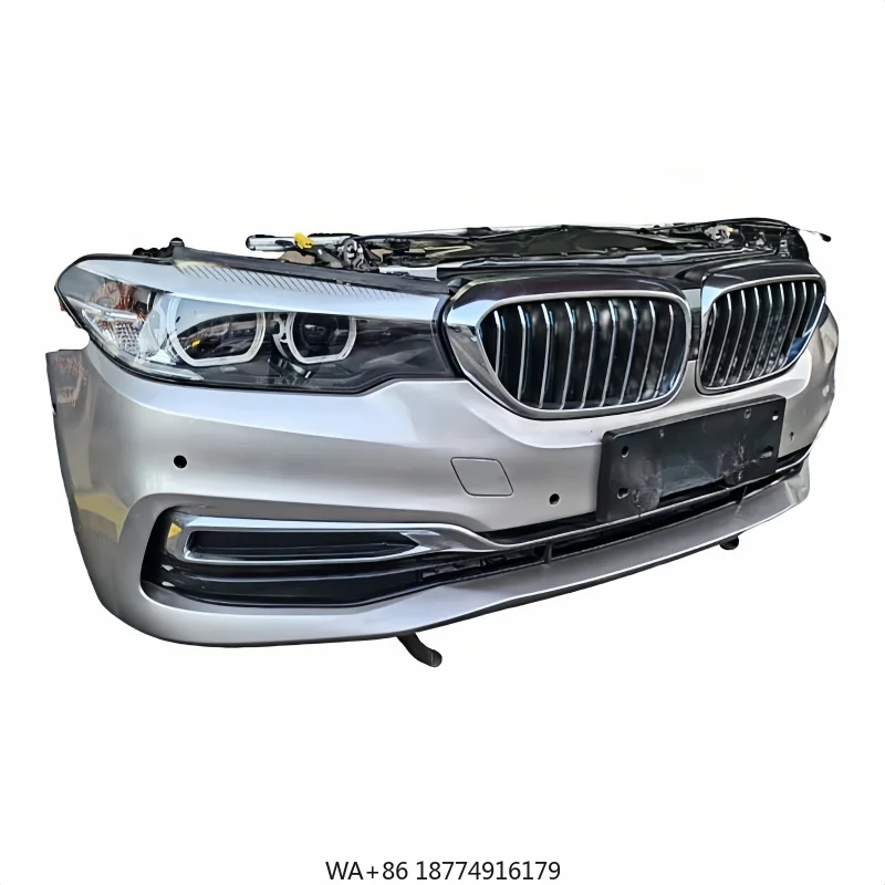 

Последняя версия переднего бампера из АБС-пластика для 5-й серии, масляно-электрический гибридLCi, заводское производство, обновление автозапчастей, использованное состояние