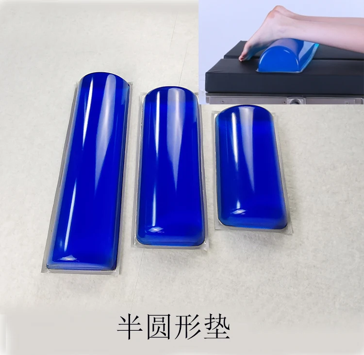 Gel pad semi-cylinder, silicone foot pad waist pad, anti-bedsore pad