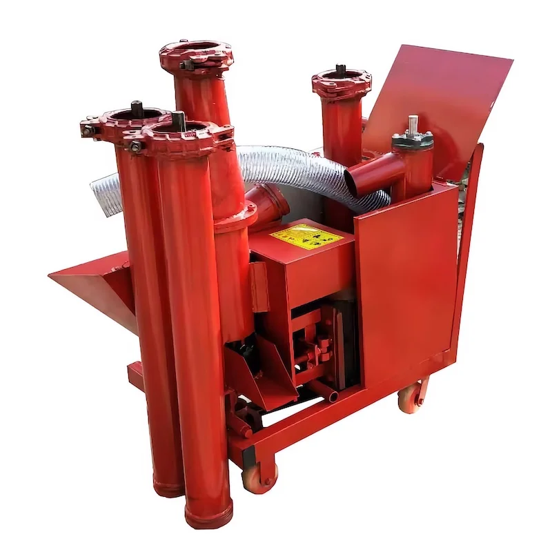 Secondary structure feeder concrete pump small inclined secondary construction column pump pouring machine mortar