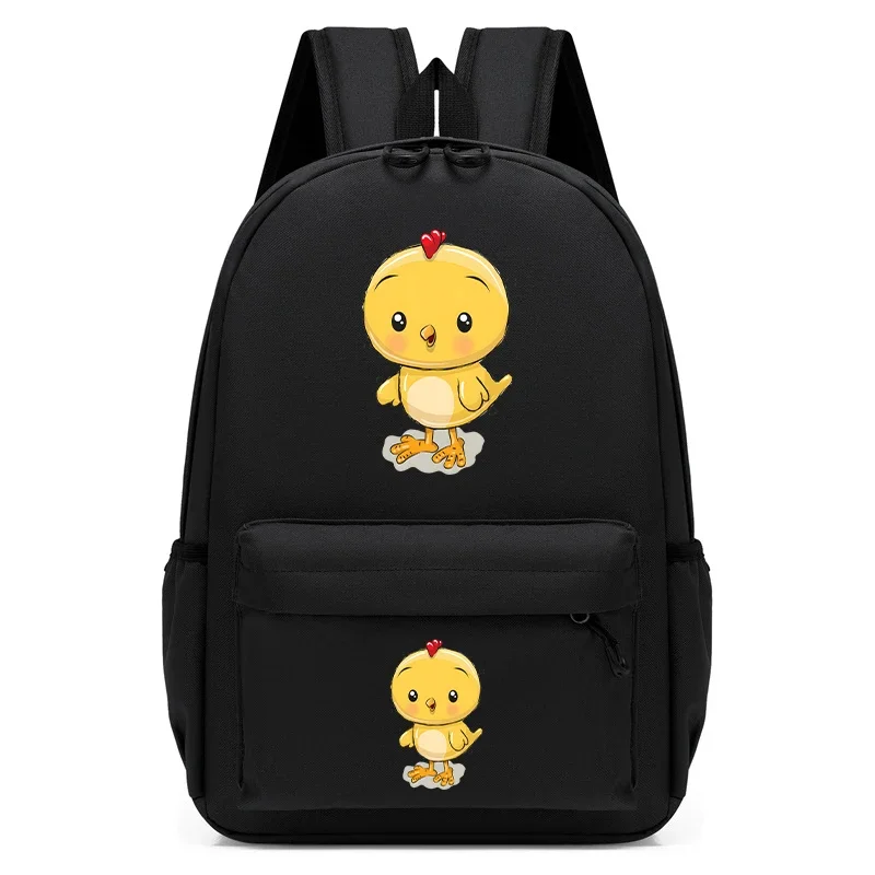 

Cute Chicken Print School Bags for Student Children Backpack Anime Cartoon Kid Child Backpack Schoolbag Kindergarten Bagpack