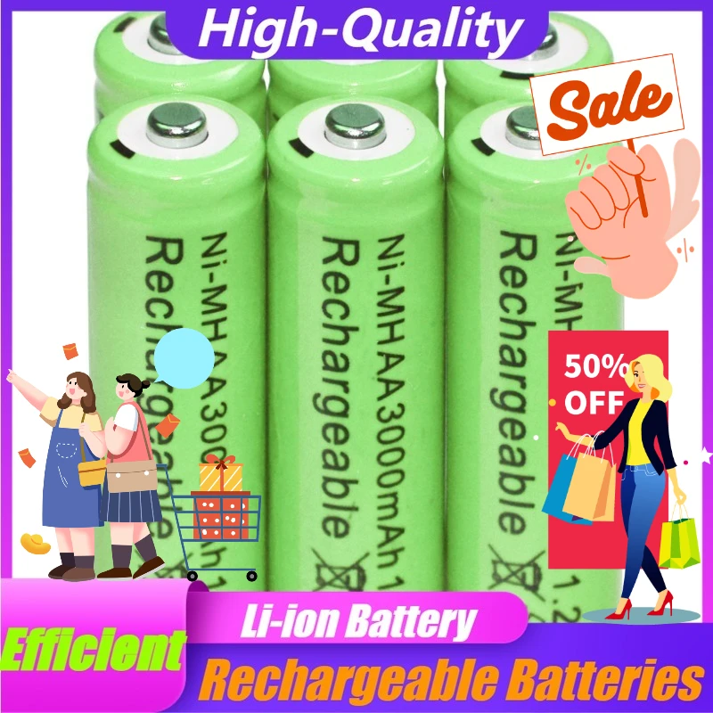 

1.2V 3000mAh Alkaline Rechargeable Batteries Industrial-grade AAAsize 7 Rechargeable Alkaline Toy Batteries