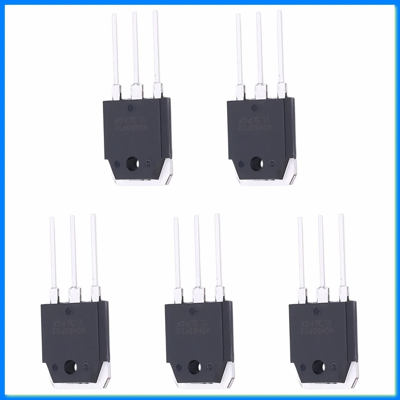 5PCS 40N60FD2 SGT40N60FD2 SGT40N60FD2PN 40A 600V Transistor TO-3P - High Efficiency & Fast Switching-PZZW