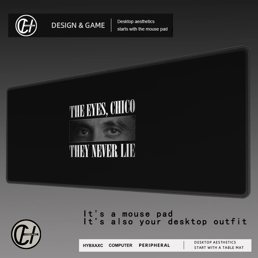 Scarface Alonso "Tony Montana" Movie Design Gaming Mouse Pad - Non-Slip Rubber Base, Smooth Surface, Desk Mat for PC, Office