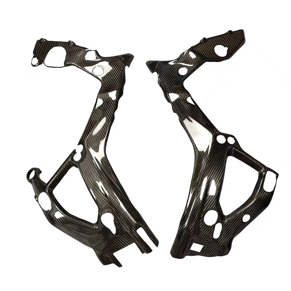 For BMW S1000RR S1000R M1000RR 2019 2020 2021 2022 2023 2024 3K Carbon Fiber Motorcycle Accessory Frame Cover Fairing Side Panel