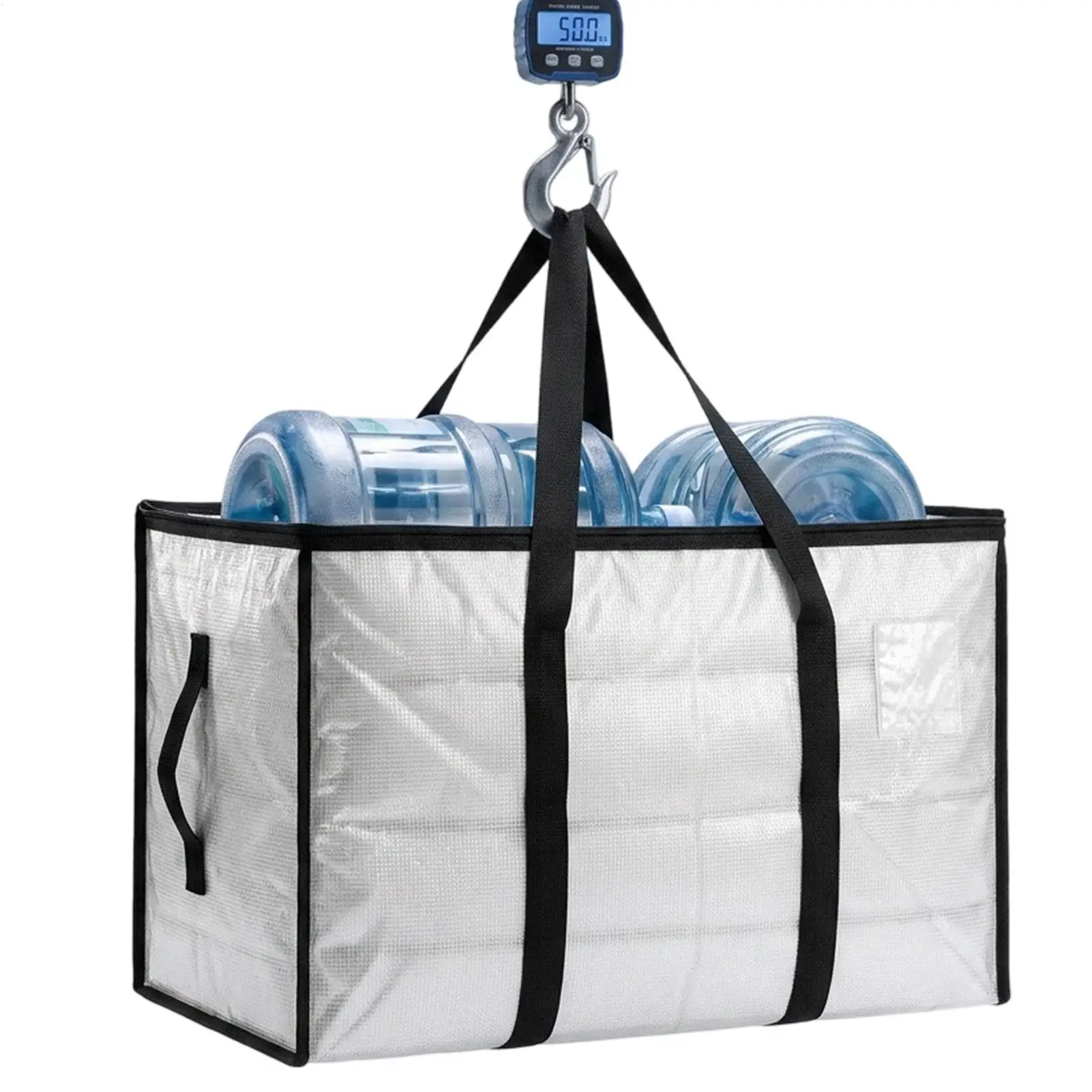 Moving Bag Thickened Waterproof Clear Foldable Bin Moving Bags Heavy Duty Extra Large For Travel Outdoor Clothes Closet Dorm