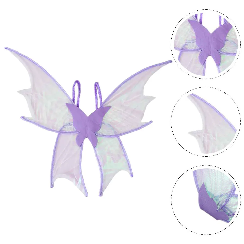 

Fairy Wing Purple Cosplay Accessory Costume Prop Halloween Birthday Party Festival