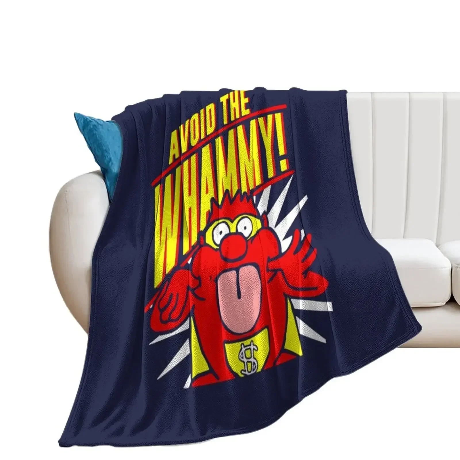 Press Your Luck Avoid the Whammy Vintage Throw Blanket Extra Large Throw Luxury Throw For Baby Softest Blankets