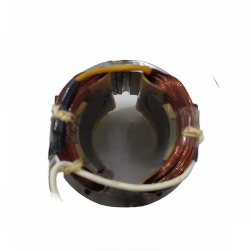 Stator Assembly for HR2800 HR2810 Electric Hammers Silver Finish Metal Core Built for Demanding Drilling Tasks
