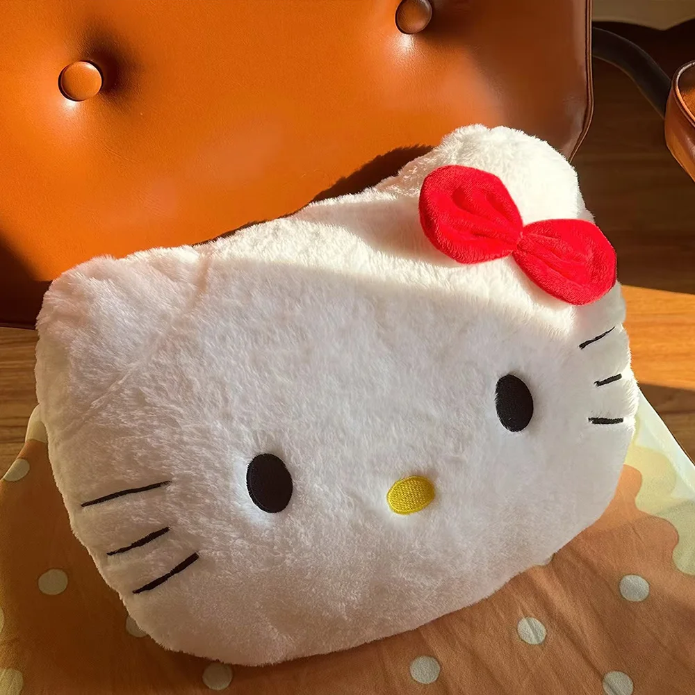 Sanrio Hello Kitty Anime Pillows 38Cm Cartoon Toys Dolls Cute Car Cushion Decoration Sofa Nap Pillows Accessories Birthday Gifts