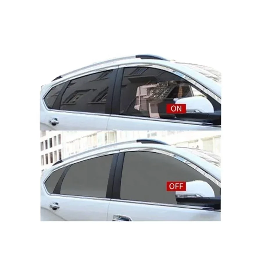 3D Radian Electric Car Smart Film Self-Adhesive PDLC Window Tint for Glass License Plate Window Privacy Protection