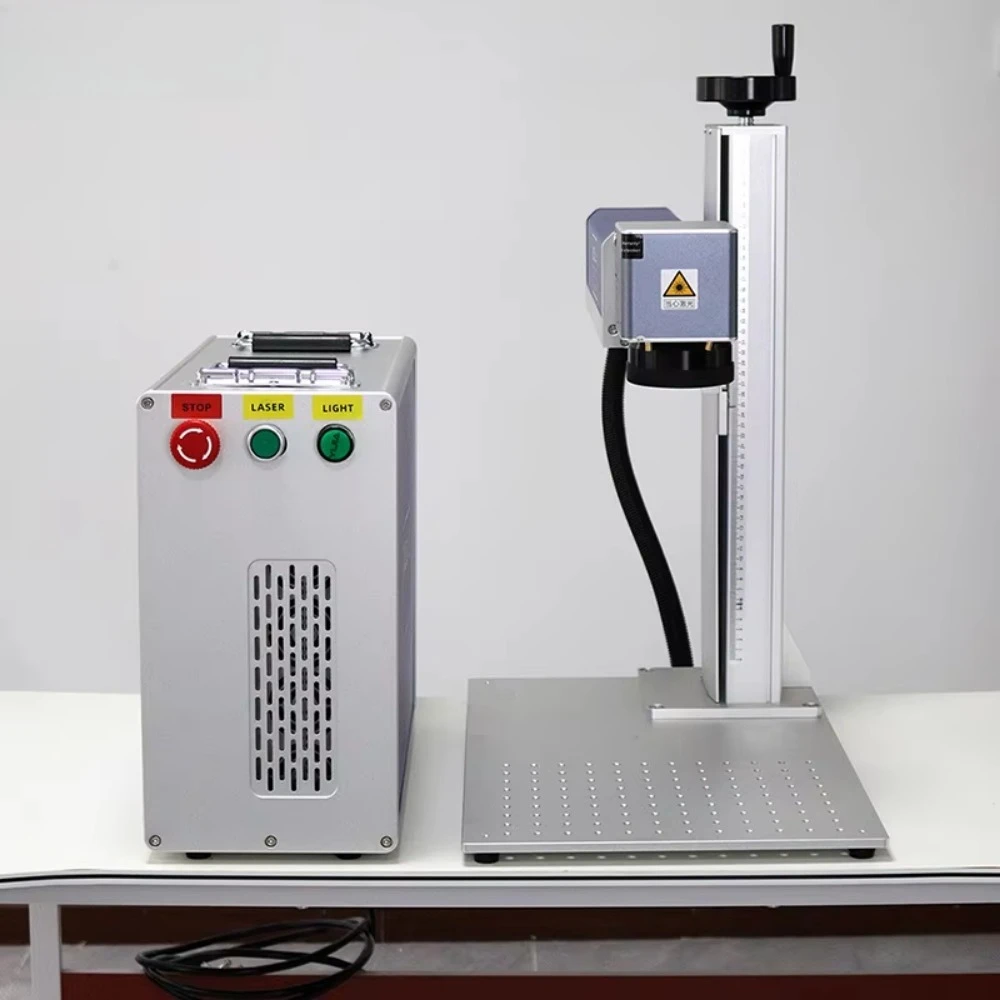 2.5D 3D Fiber Metal Engraving Machine 20W 30W 50W 60W Jpt Raycus Max Marking Machine for Metal Stainless Steel