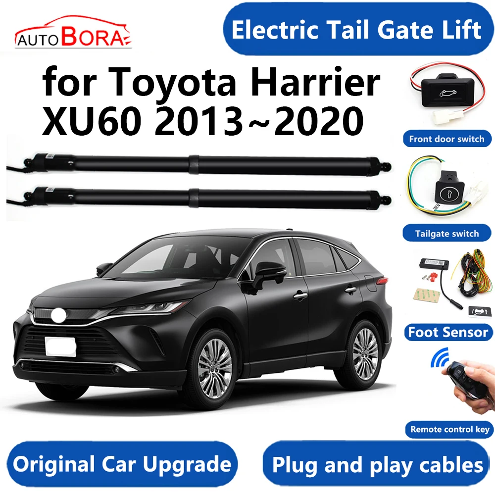 

AutoBora Car Electric Tail Gate Lift System Power Liftgate Kit Auto Automatic Tailgate Opener for Toyota Harrier XU60 2013~2020