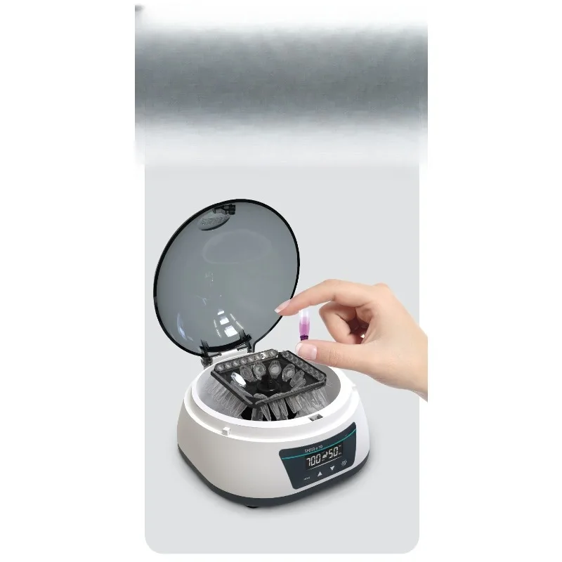 

Mini centrifuge laboratory, miniature digital display, microPCR handheld serum separator, high-speed centrifuge