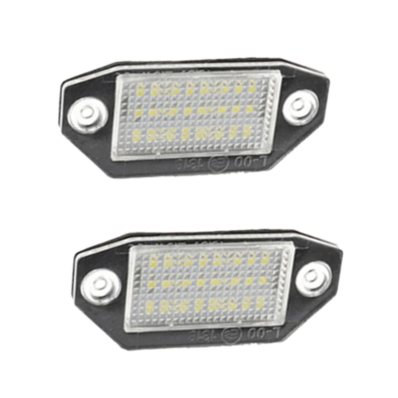 แผ่นเรืองแสงป้ายทะเบียนรถ LED ตัวเลข12V 24สำหรับ Ford Mondeo MK3 2000-2007