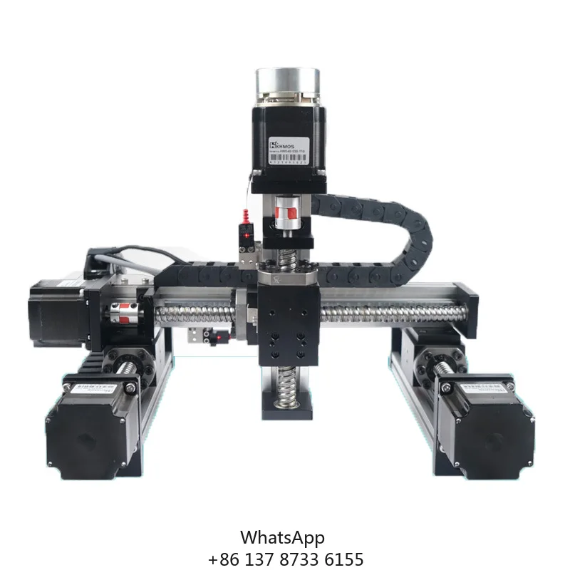 XYZ Gantry Robot Linear Modules Slide Multiaxial Rail Motion Guide Actuator Ball Screw Motor Robotic Table
