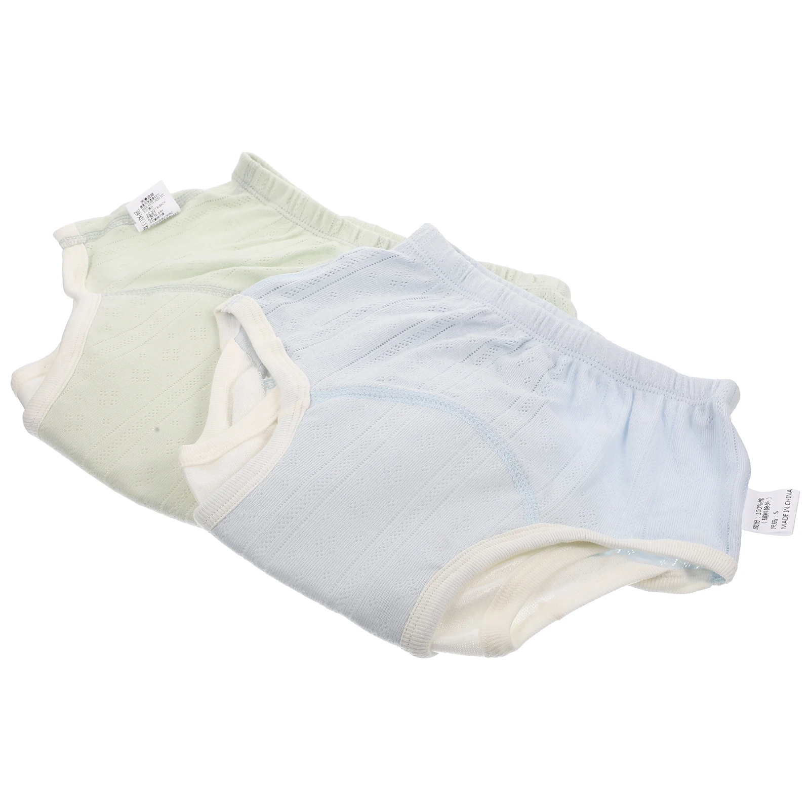 

2 Pcs Training Pants Breathable Newborn Nappies Washable Baby Diapers Potty Underwear