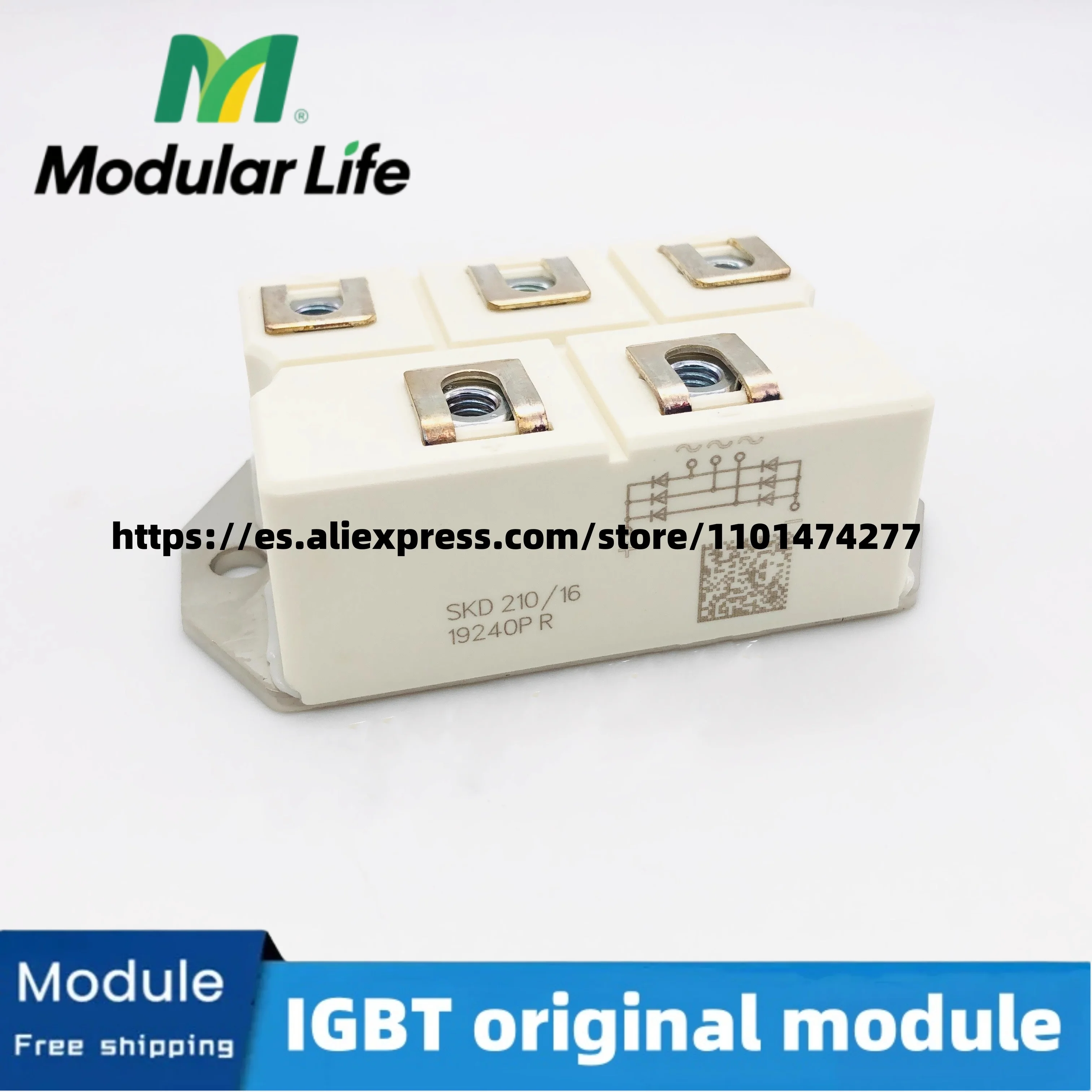 

SKD210/18 SKD160/18 SKD160/16 SKD210/16 SKD160/12 SKD110/16 IGBT Module