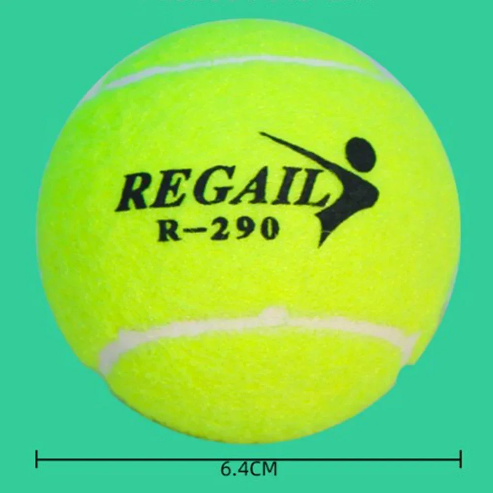 1Pc Tennis Balls High Bounce Practice Training Tennis For Dogs Bite 6.4CM For Outdoor Sports Physical Exercise Relaxing Massage