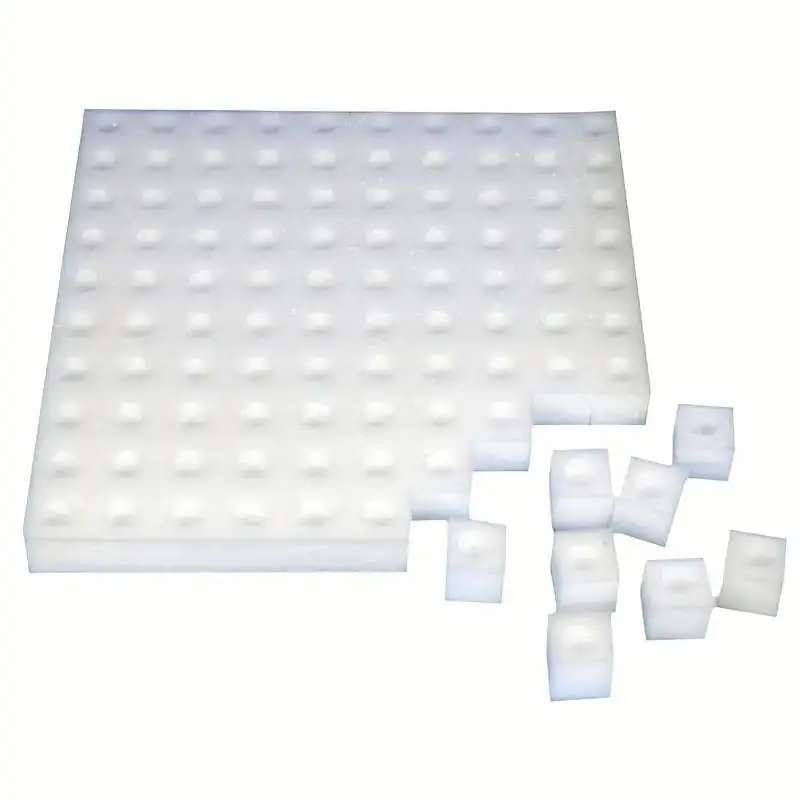 100Pcs/sheet Hydroponic Plant Sponge Garden Cultivation Seedling Soilless Culture Planting Tools Vegetables Nursery Trays