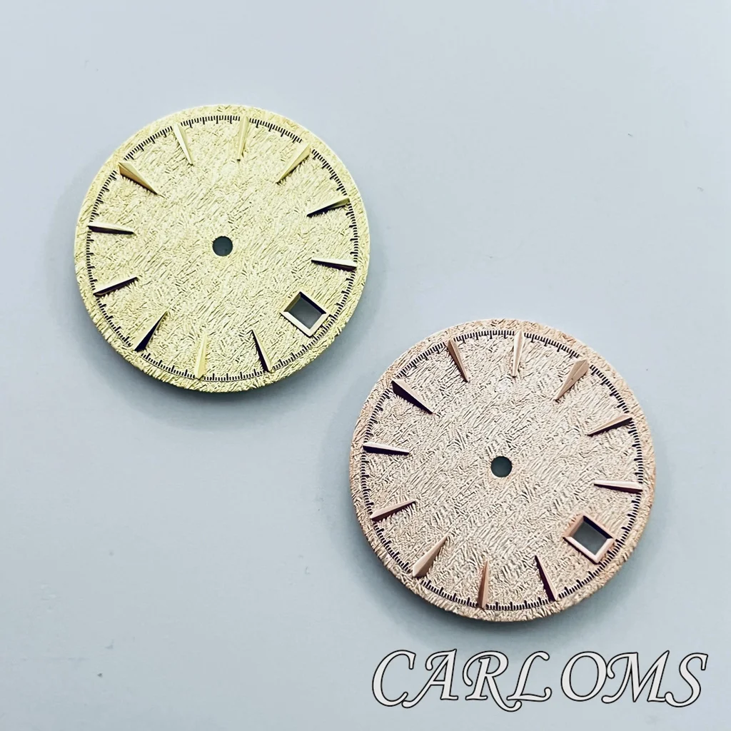 29mm NH35 Watch Dial Date 3 and 3.8 Crown Watch Parts Face