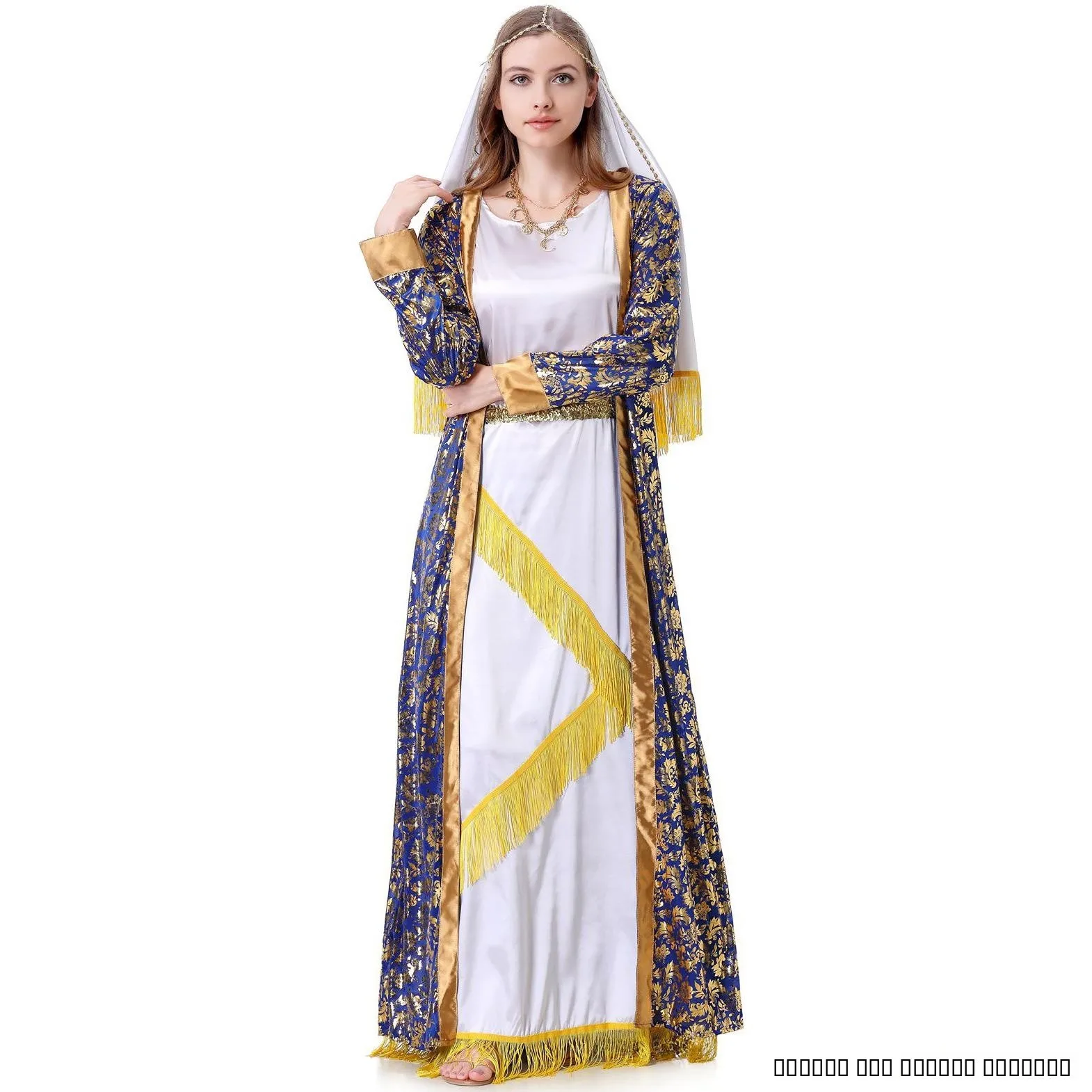 

Костюм для косплея MXL Godd Dubai S Court Queen Long Robe, средневековый сценический костюм, костюм на Хэллоуин, женская этническая одежда